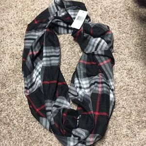 Black,white & red scarf!